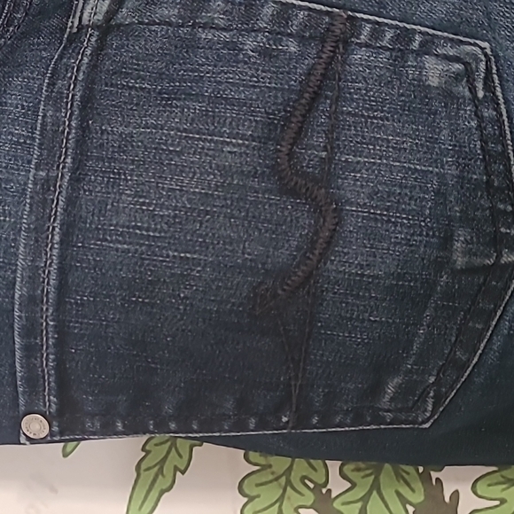 7 for all mankind The Straight Squiggle jeans Size 30 - Picture 6 of 10